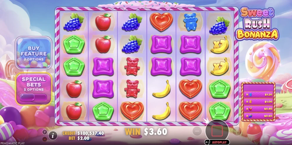 Sweet Rush Bonanza Slot