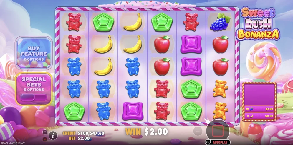 Sweet Rush Bonanza Slot