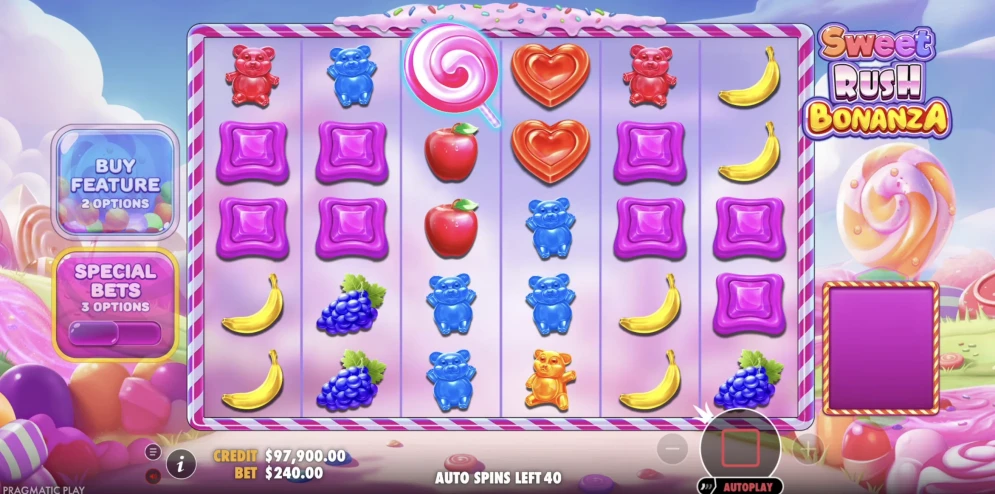 Sweet Rush Bonanza demo