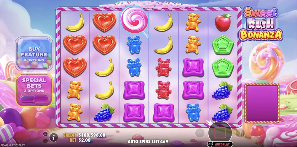 Sweet Rush Bonanza Slot