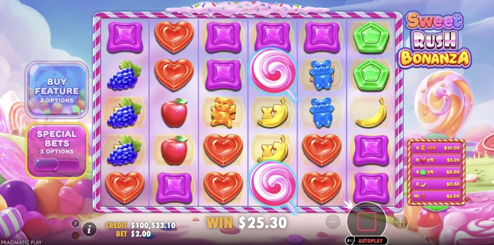 Sweet Rush Bonanza Slot